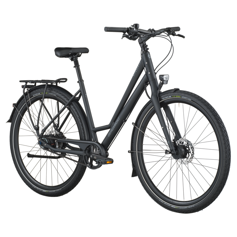 Bergamont Vitess 20 Rigid Amsterdam Hybrid Bike 2026 in Matt Black-1