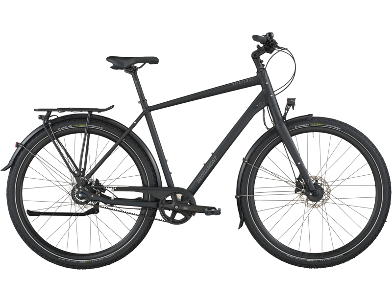 Balfes Bikes Bergamont Vitess 20 Rigid Hybrid Bike 2026 in Matt Black | Free postage over £30, £10 off first order, price match & 0% finance.