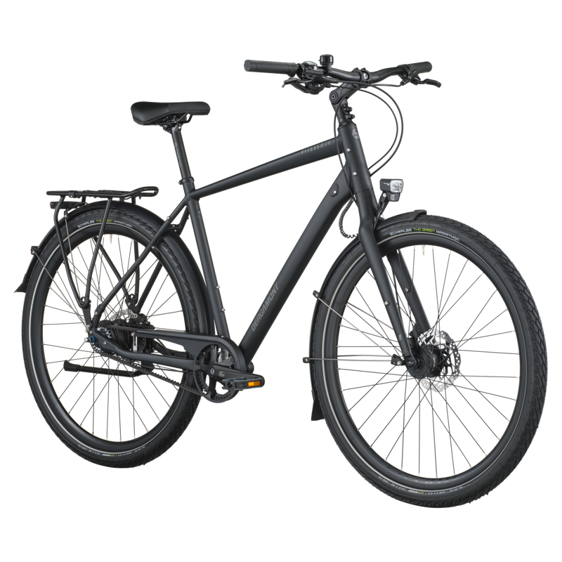 Bergamont Vitess 20 Rigid Hybrid Bike 2026 in Matt Black-1
