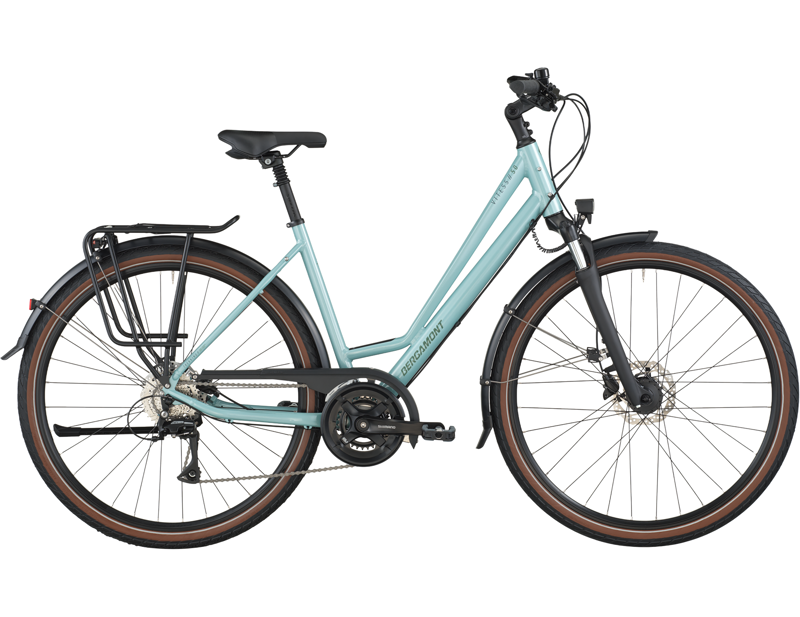 Bergamont Vitess 50 Amsterdam Hybrid Bike 2026 in Mermaid Blue