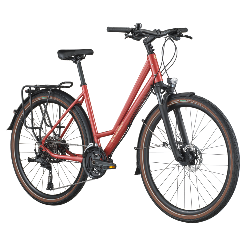 Bergamont Vitess 30 Amsterdam Hybrid Bike 2026 in Metallic Red-1