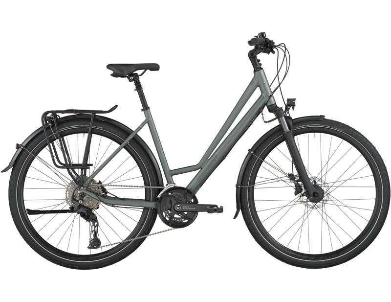 Balfes Bikes Bergamont Vitess 30 Amsterdam Hybrid Bike 2026 in Highland Grey | Free postage over £30, £10 off first order, price match & 0% finance.