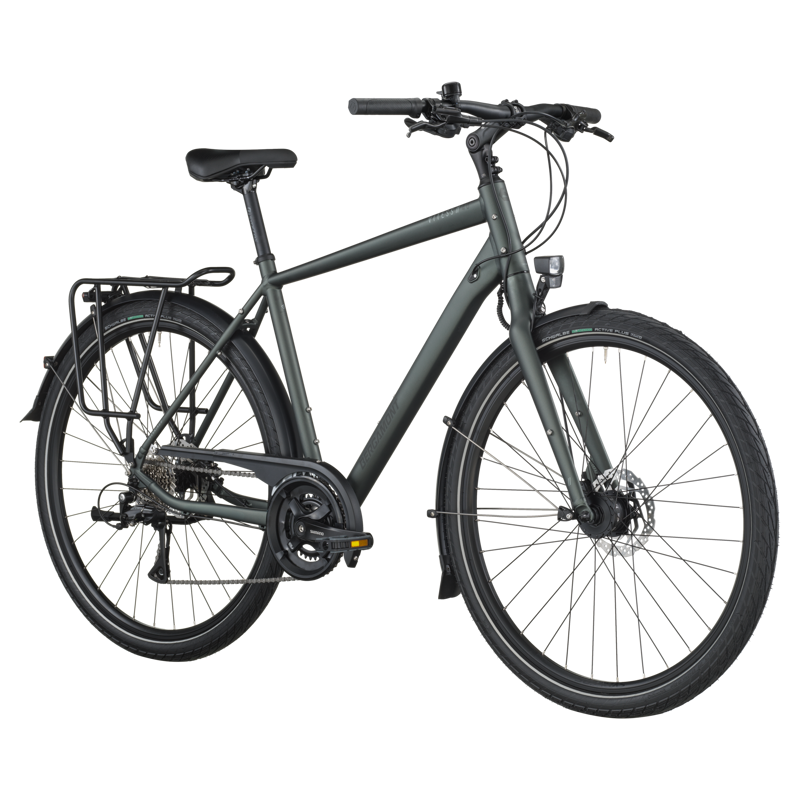 Bergamont Vitess 40 Rigid Hybrid Bike 2026 in Kelp Green-1