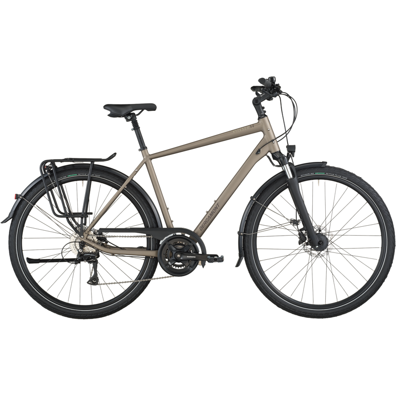 Balfes Bikes Bergamont Vitess 50 Hybrid Bike 2026 in Warm Silver | Free postage over £30, £10 off first order, price match & 0% finance.