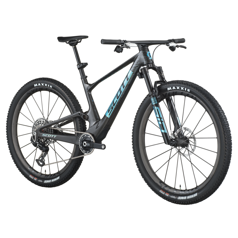 Scott Spark RC SL Full Suspension Mountain Bike 2026 in Carbon Black-1