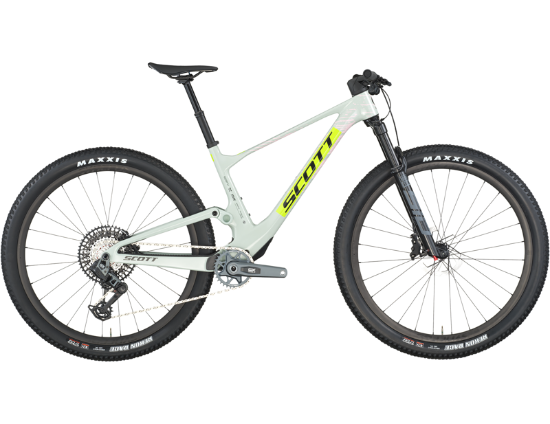 Balfes Bikes Scott Spark RC Team Issue Full Suspension Mountain Bike 2026 in Beryl Green | Free postage over £30, £10 off first order, price match & 0% finance.