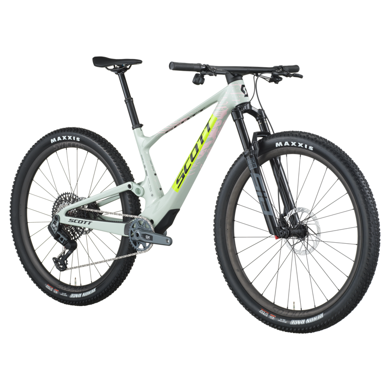 Scott Spark RC Team Issue Full Suspension Mountain Bike 2026 in Beryl Green-1