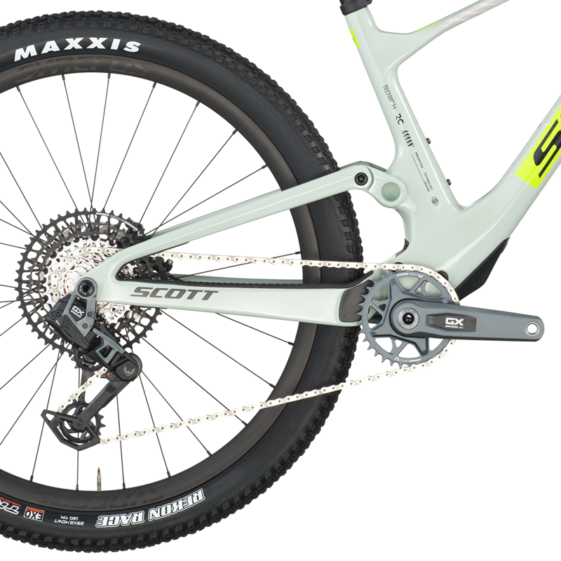 Scott Spark RC Team Issue Full Suspension Mountain Bike 2026 in Beryl Green-3