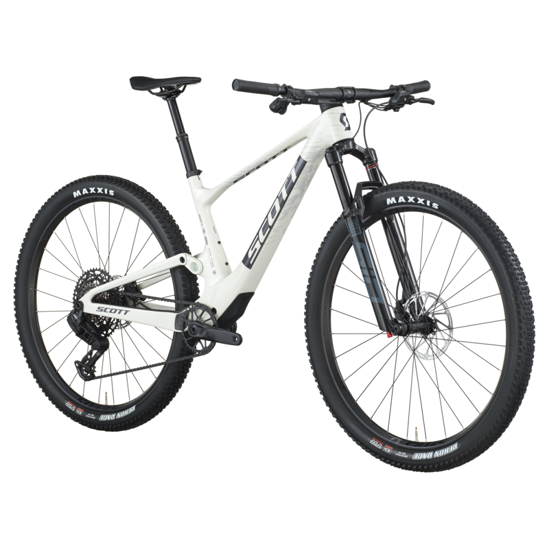 Scott Spark RC Team Full Suspension Mountain Bike 2026 in Whisper Grey-1