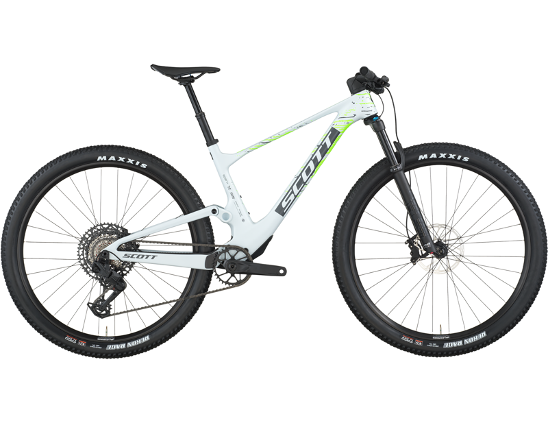 Balfes Bikes Scott Spark RC Comp Full Suspension Mountain Bike 2026 in Cumulus White | Free postage over £30, £10 off first order, price match & 0% finance.