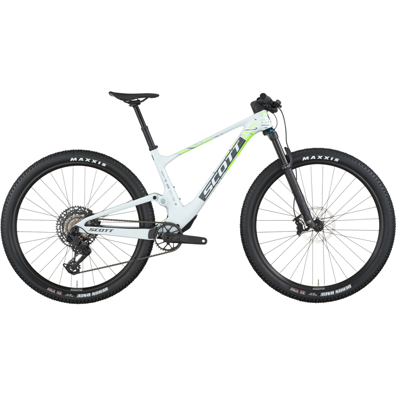 Balfes Bikes Scott Spark RC Comp Full Suspension Mountain Bike 2026 in Cumulus White | Free postage over £30, £10 off first order, price match & 0% finance.