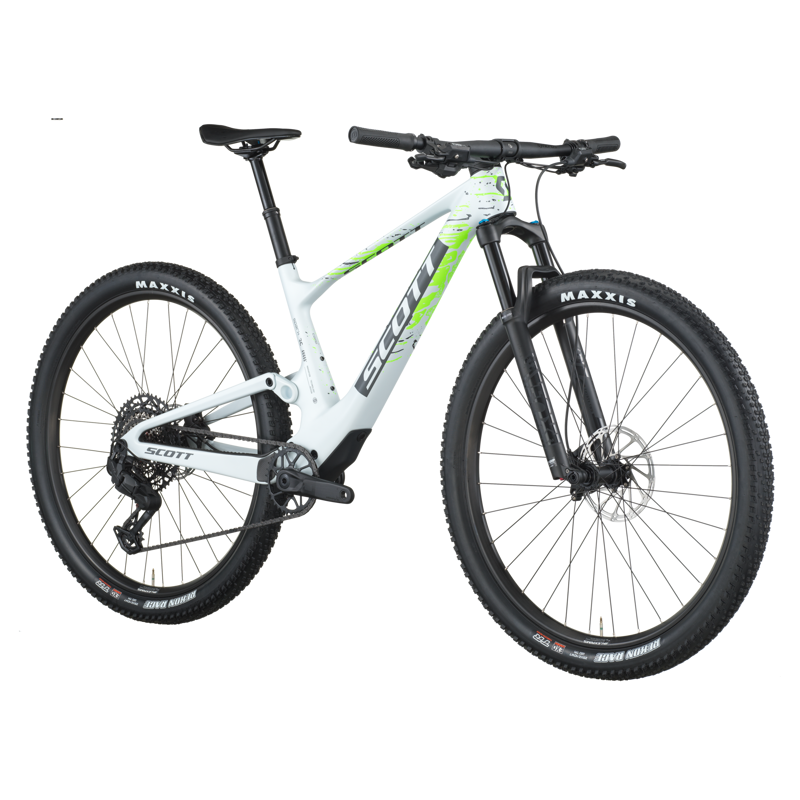 Scott Spark RC Comp Full Suspension Mountain Bike 2026 in Cumulus White-1