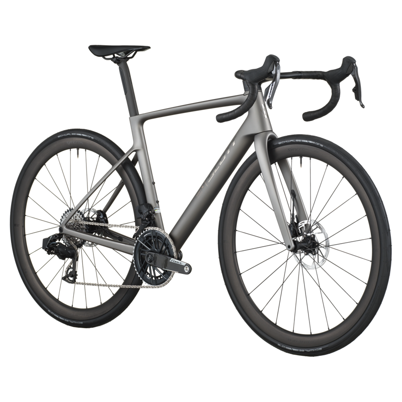 Scott Addict RC Team Road Bike 2026 in Tungsten Grey-1