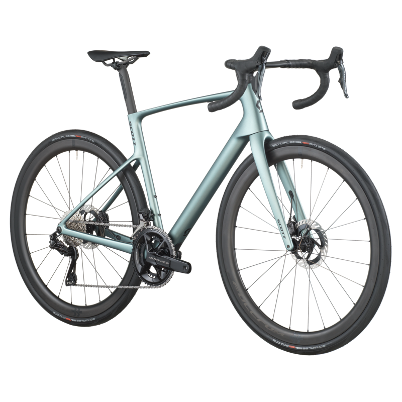 Scott Addict Premium Road Bike 2026 in Whale Grey-1