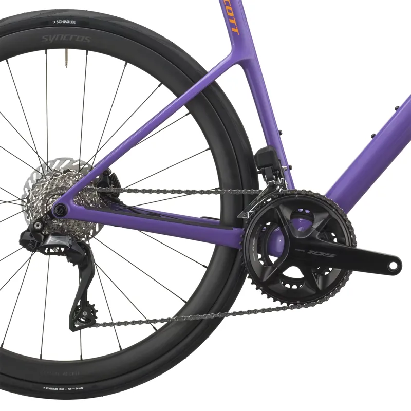 Scott Addict 30 Carbon Road Bike 2027 in Nebula Purple-3