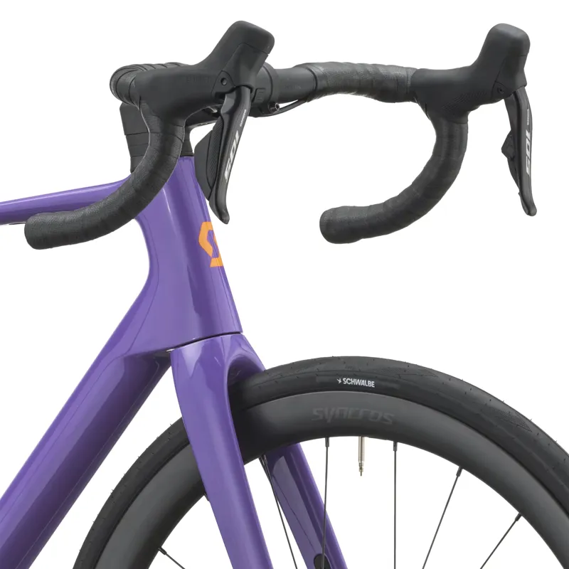 Scott Addict 30 Carbon Road Bike 2027 in Nebula Purple-7