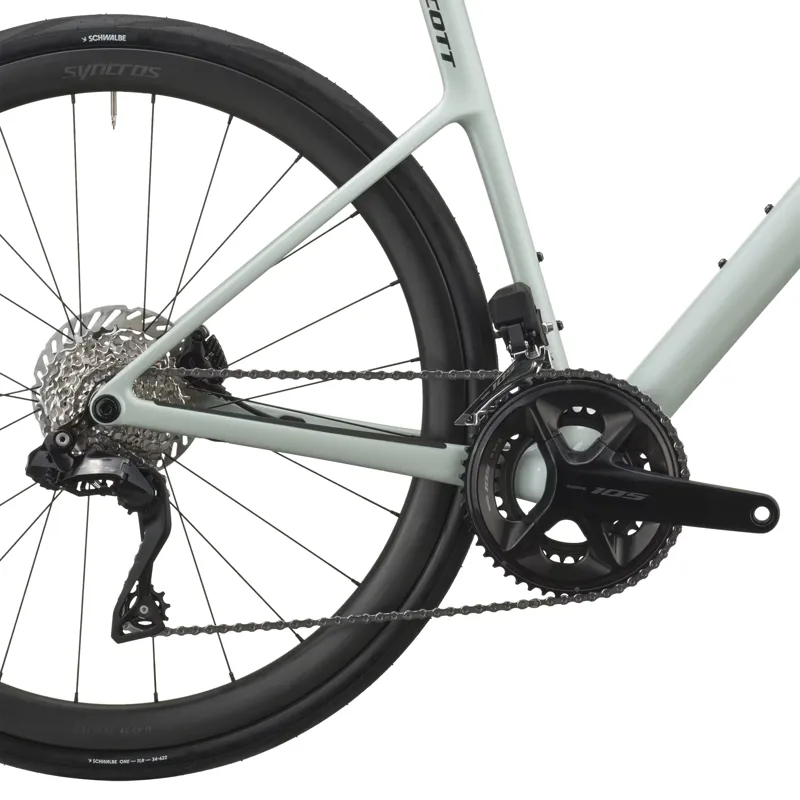 Scott Addict 30 Carbon Road Bike 2027 in Sand Green-3