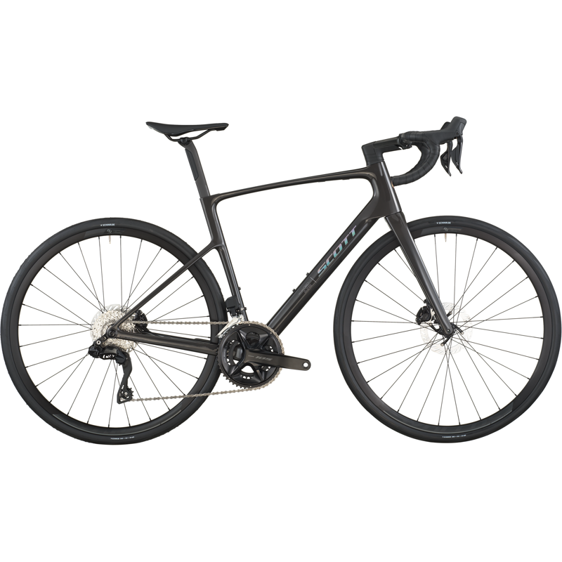 Balfes Bikes Scott Addict 40 Road Bike 2026 in Carbon Black | Free postage over £30, £10 off first order, price match & 0% finance.