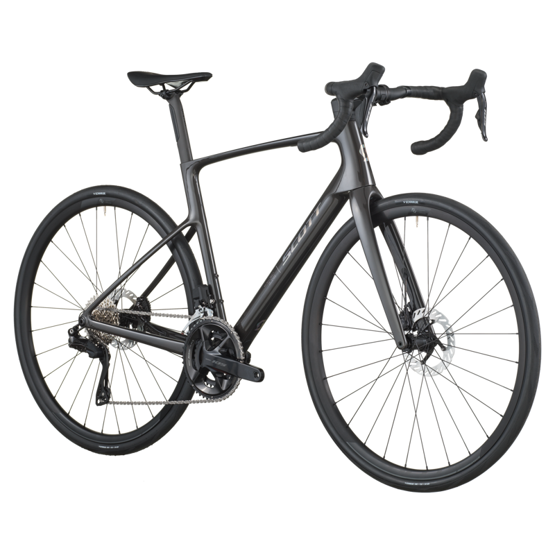 Scott Addict 40 Road Bike 2026 in Carbon Black-1