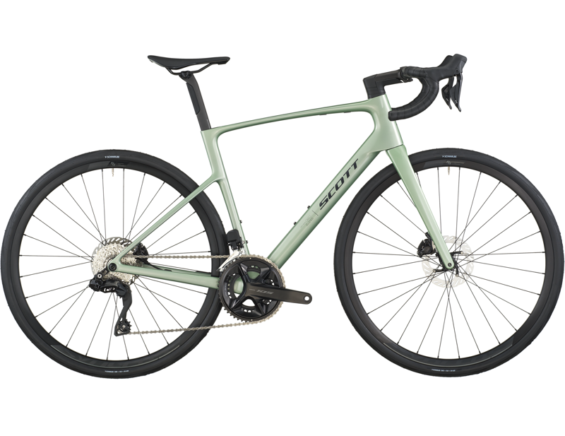 Balfes Bikes Scott Addict 40 Road Bike 2026 in Reseda Green | Free postage over £30, £10 off first order, price match & 0% finance.