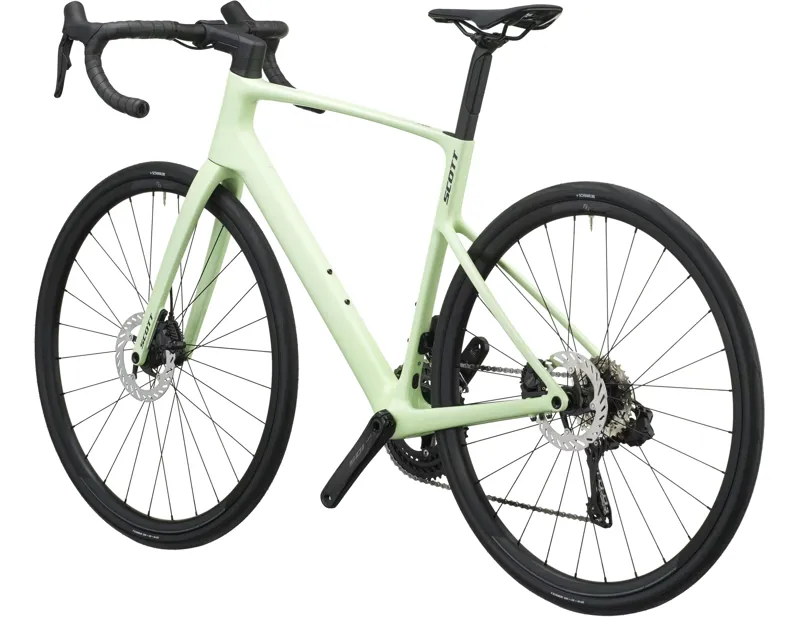 Scott Addict 40 Carbon Road Bike 2027 in Cream Green-2