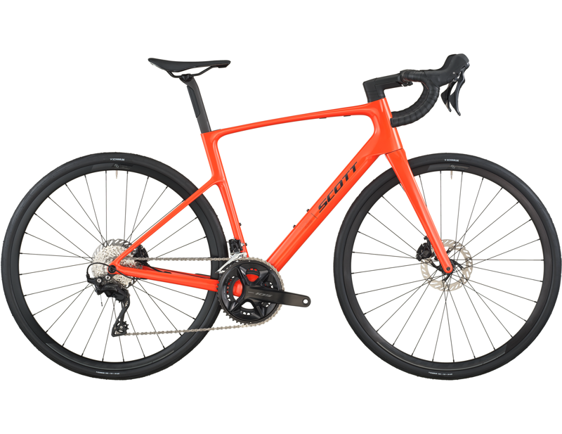 Scott Addict 50 Road Bike 2026 in Flame Orange