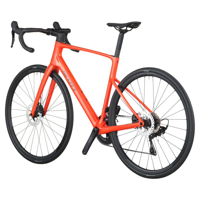 Scott Addict 50 Road Bike 2026 in Flame Orange-2