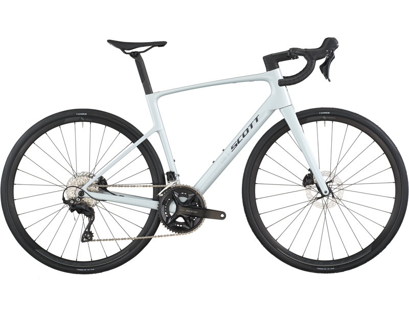 Scott Addict 50 Road Bike 2026 in Cumulus White