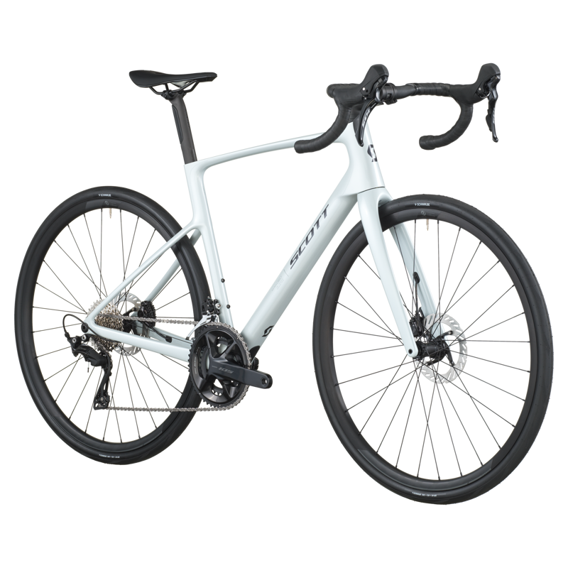 Scott Addict 50 Road Bike 2026 in Cumulus White-1