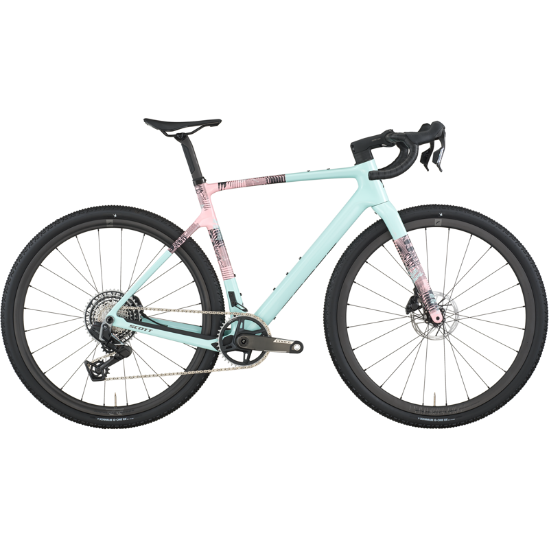 Balfes Bikes Scott Addict Gravel 10 Gravel Bike 2026 in Gelato Blue / Gelato Pink | Free postage over £30, £10 off first order, price match & 0% finance.
