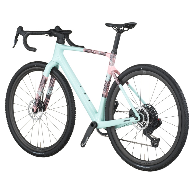 Scott Addict Gravel 10 Gravel Bike 2026 in Gelato Blue / Gelato Pink-2