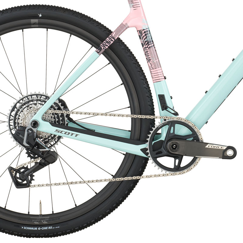 Scott Addict Gravel 10 Gravel Bike 2026 in Gelato Blue / Gelato Pink-3