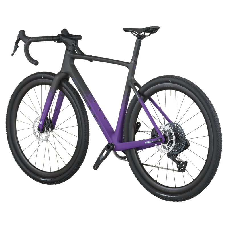 Scott Addict Gravel 20 Gravel Bike 2026 in Carbon Black / Indigo Purple-2