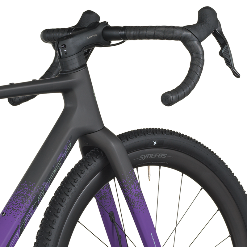 Scott Addict Gravel 20 Gravel Bike 2026 in Carbon Black / Indigo Purple-4