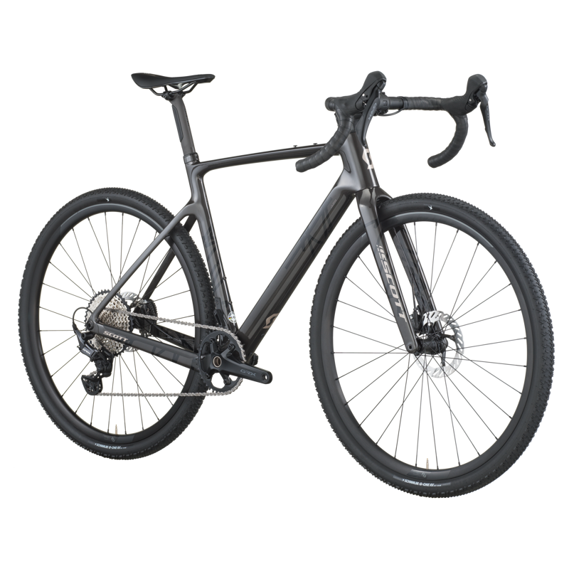 Scott Addict Gravel 30 Gravel Bike 2026 in Carbon Black-1