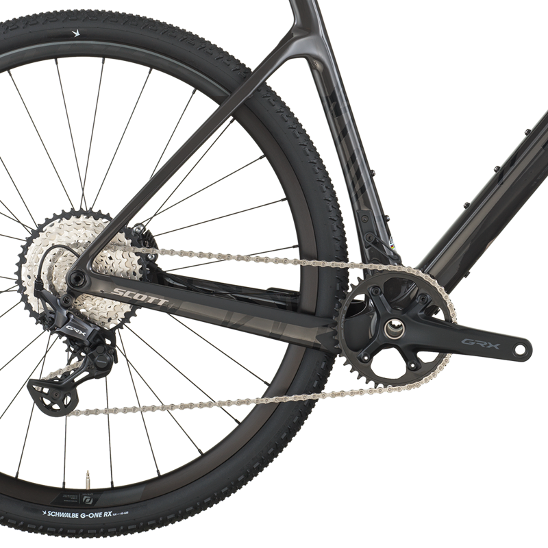 Scott Addict Gravel 30 Gravel Bike 2026 in Carbon Black-3