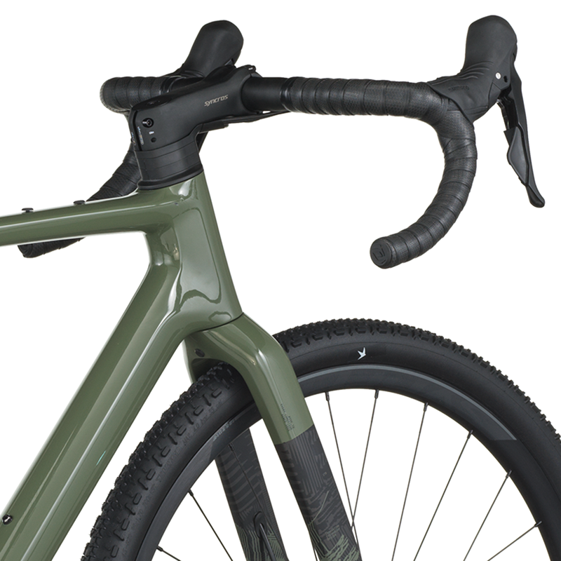 Scott Addict Gravel 40 Gravel Bike 2026 in Wenge Green-4
