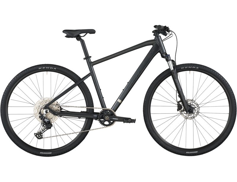 Balfes Bikes Scott Sub Cross 10 Hybrid Bike 2026 in Granite Black | Free postage over £30, £10 off first order, price match & 0% finance.