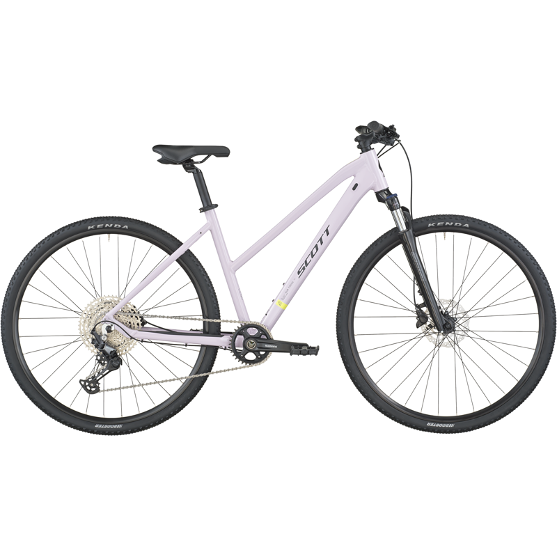 Balfes Bikes Scott Sub Cross 10 Slope Hybrid Bike 2026 in Violet Pink | Free postage over £30, £10 off first order, price match & 0% finance.