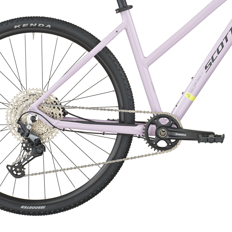 Scott Sub Cross 10 Slope Hybrid Bike 2026 in Violet Pink-3