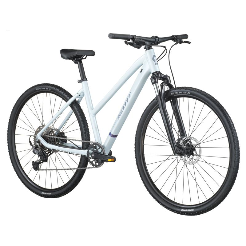 Scott Sub Cross 20 Slope Hybrid Bike 2027 in Cumulus White-1