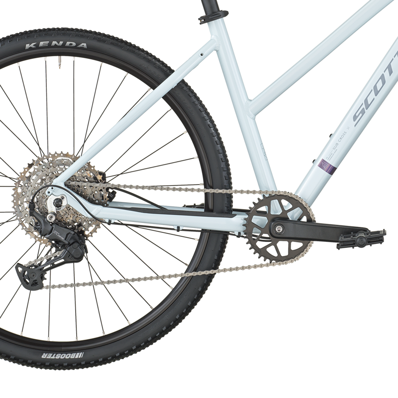 Scott Sub Cross 20 Slope Hybrid Bike 2027 in Cumulus White-3