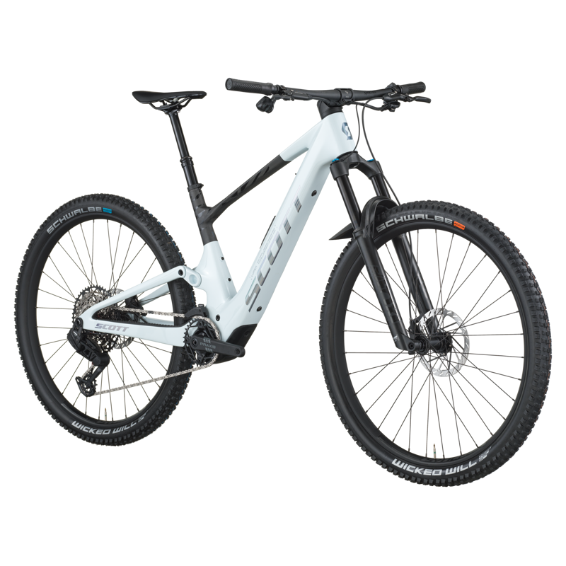 Scott Lumen 910 Electric Full Suspension Mountain Bike 2026 in Cumulus White-1