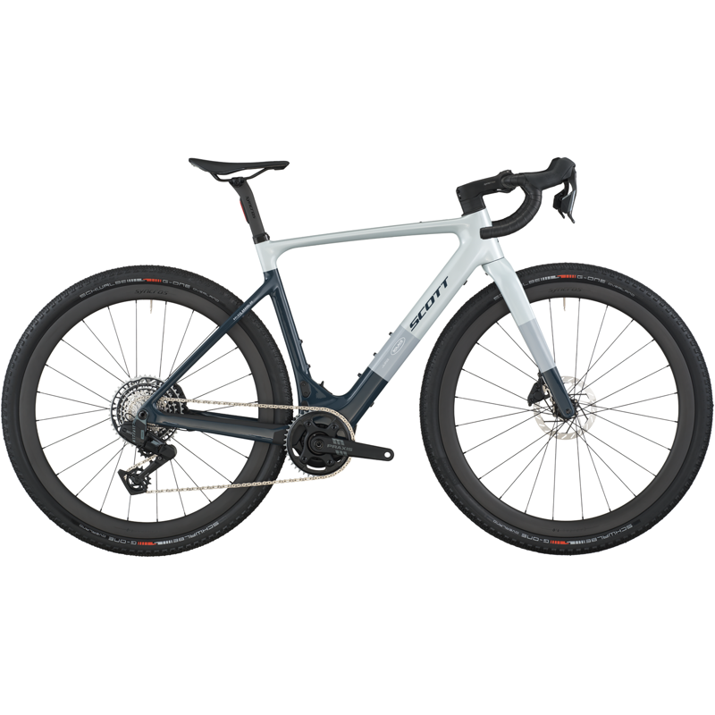 Balfes Bikes EX DISPLAY Scott Solace Gravel 20 Electric Gravel Bike Large 2026 in Squid Blue / Beluga Grey | Free postage over £30, £10 off first order, price match & 0% finance.