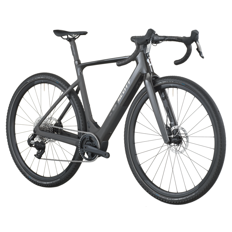 Scott Solace Gravel 30 Electric Gravel Bike 2026 in Carbon Black-1
