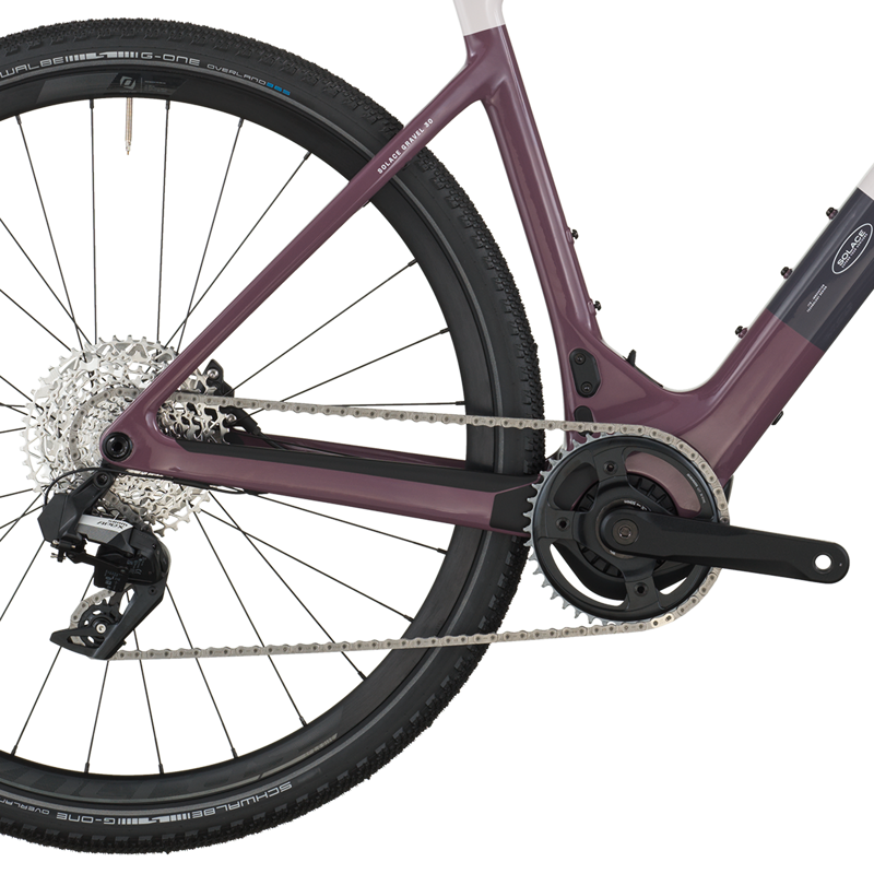 Scott Solace Gravel 30 Electric Gravel Bike 2026 in Mineral Pink / Flint Purple-3