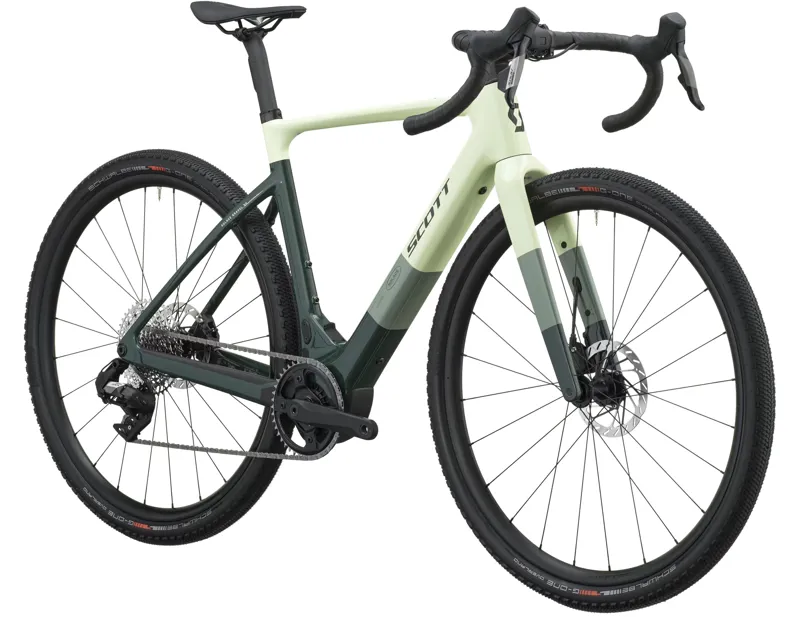 Scott Solace Gravel 30 Electric Carbon Gravel Bike 2027 in Cream Green and Grove Green-2