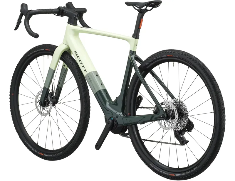 Scott Solace Gravel 30 Electric Carbon Gravel Bike 2027 in Cream Green and Grove Green-1