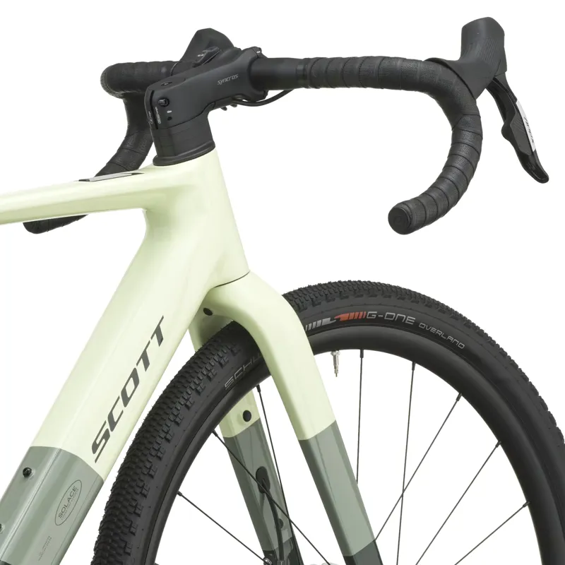 Scott Solace Gravel 30 Electric Carbon Gravel Bike 2027 in Cream Green and Grove Green-4