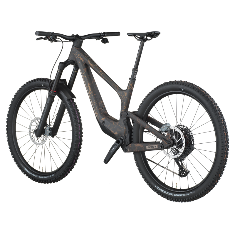 Scott Ransom 910 Full Suspension Mountain Bike 2026 in Carbon Black / Crackle Bronze-2